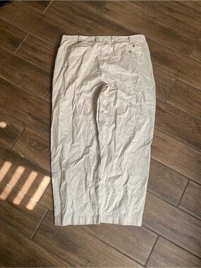 Tommy Hilfiger cream chino pants